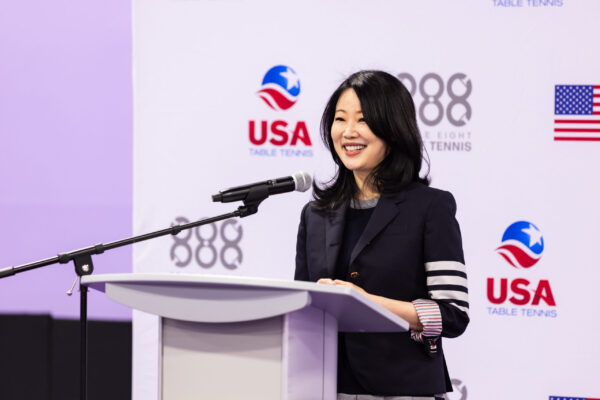 SAN FRANCISCO, CA - April 23 - Huifen Chan attends Celebrating 888 Table Tennis Center 2024 on April 23rd 2024 at 888 Table Tennis Center in San Francisco, CA (Photo - Katie Ravas for Drew Altizer Photography)