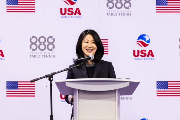 SAN FRANCISCO, CA - April 23 - Huifen Chan attends Celebrating 888 Table Tennis Center 2024 on April 23rd 2024 at 888 Table Tennis Center in San Francisco, CA (Photo - Katie Ravas for Drew Altizer Photography)